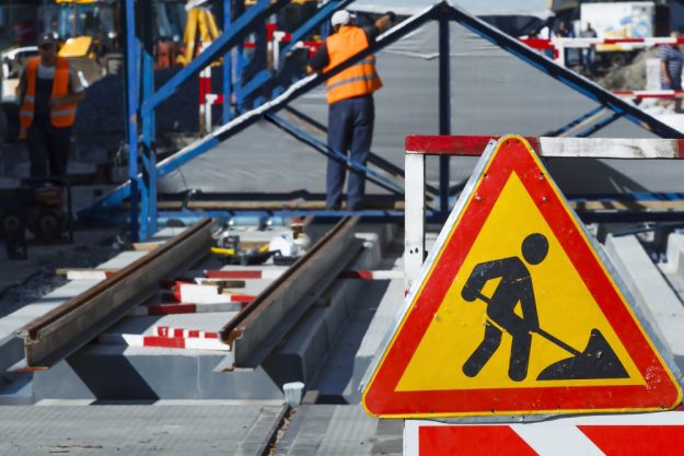 бесшумные трамвайные пути